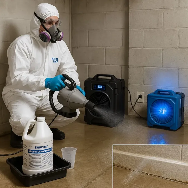 Sanitization and Odor Removal process in Worthington, OH