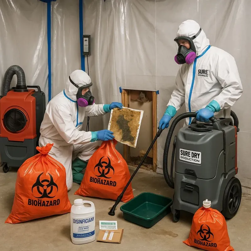 Contaminated Water Handling Protocols process in Worthington, OH