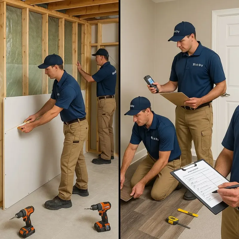 Repairs and Reconstruction process in Worthington, OH